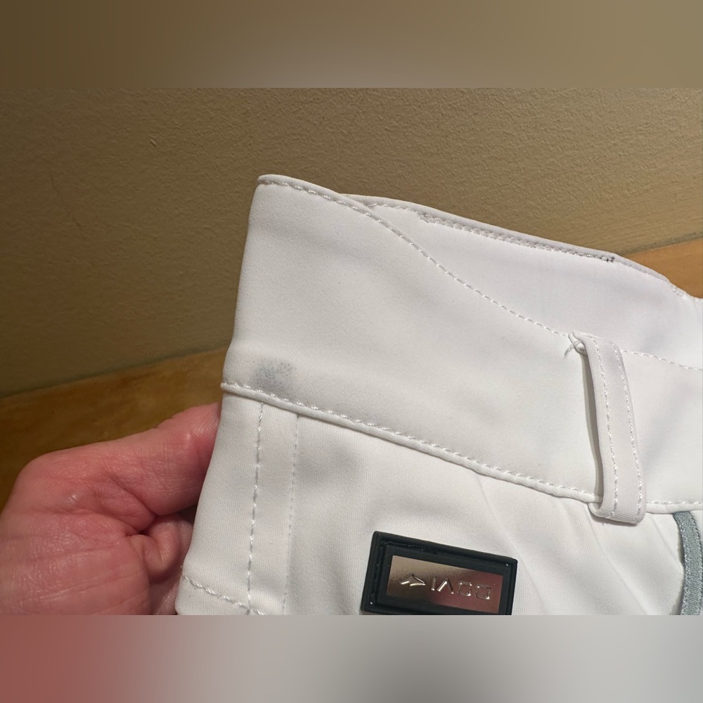 Iago Italia Equestrian Riding Show Breeches, White, Size 22, Great Condition! - Picture 12 of 16